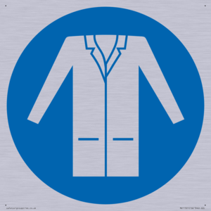 Custom Mandatory: Wear a lab coat